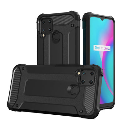 Hybrid Armor case for Realme 10 5G / Realme 9i 5G armored hybrid case black — Hurtel