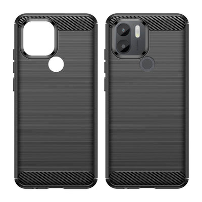 Carbon Case case for Xiaomi Redmi A1+ flexible silicone carbon cover black — Hurtel