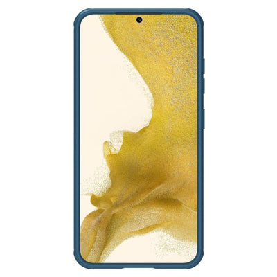 Nillkin Super Frosted Shield Pro case for Samsung Galaxy S23+ armored cover + phone stand blue