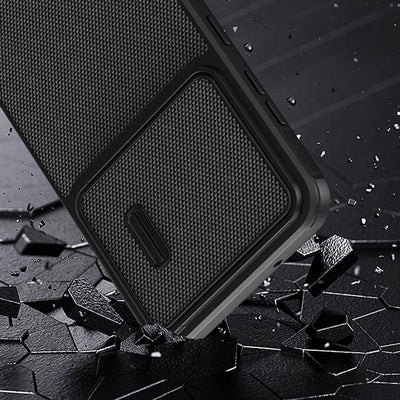 Nillkin Textured S Case for Samsung Galaxy S23, armored cover with camera cover, black