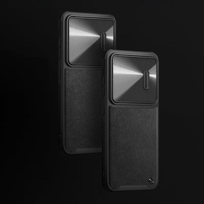 Nillkin CamShield Leather S Case for Samsung Galaxy S23+ cover with camera cover black