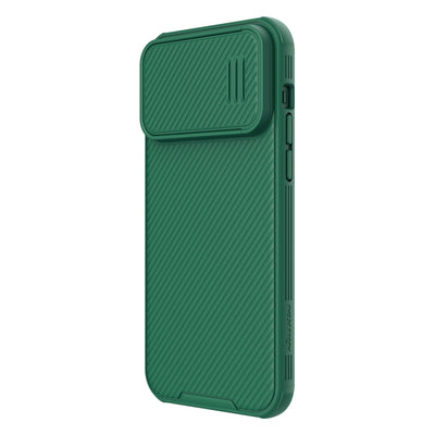 Nillkin CamShield S Case iPhone 14 Pro Max Armored Cover Camera Protector Green