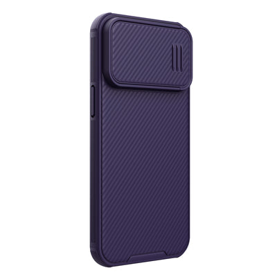Nillkin CamShield S Case iPhone 14 Pro Max Armored Cover Camera Protector Purple