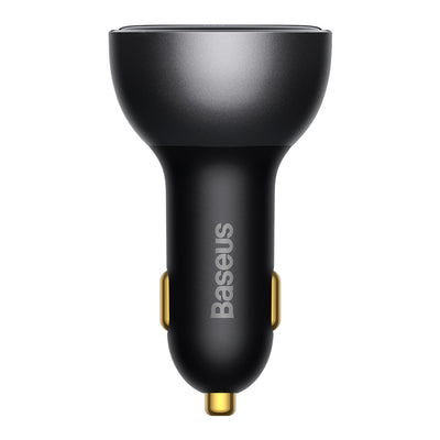 Baseus Digital Display Fast Car Charger USB-A / USB-C PD3.1 140W black + USB-C cable Baseus Superior Series 5A 240W 1m black