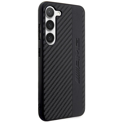 AMG AMHCS23SBLSCA S23 S911 black/black hardcase Carbon Stripe&Embossed — Mercedes