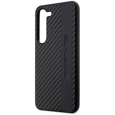 AMG AMHCS23SBLSCA S23 S911 black/black hardcase Carbon Stripe&Embossed — Mercedes
