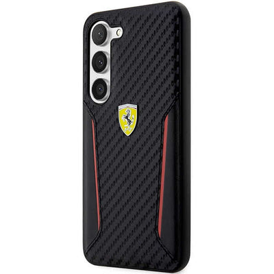 Ferrari FEHCS23MNPYK S23+ S916 black/black hardcase Carbon Contrast Edges