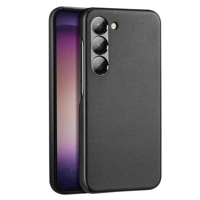 Dux Ducis Grit case for Samsung Galaxy S23+ elegant case made of artificial leather black