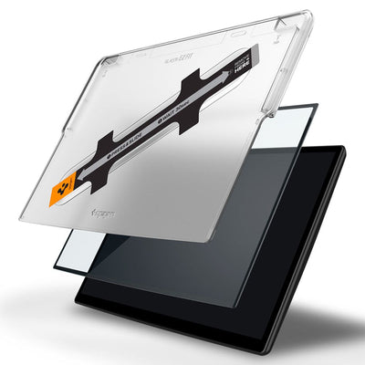 Spigen Glas.tR EZ Fit Tempered Glass for Tesla Model X 2022 / Model S 2021 - Black