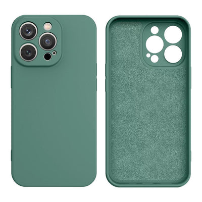 Silicone case for Samsung Galaxy A14 5G / Galaxy A14 silicone case green — Hurtel