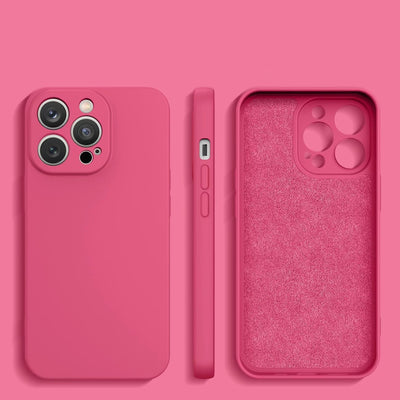 Silicone case for Samsung Galaxy A14 5G / Galaxy A14 silicone case pink — Hurtel
