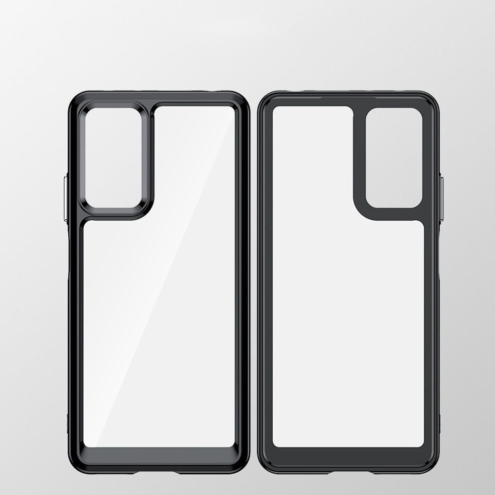 Outer Space Case for Xiaomi Poco X5 5G / Redmi Note 12 5G cover with a flexible frame blue — Hurtel