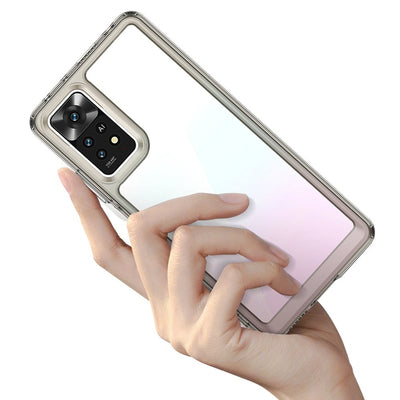 Outer Space Case for Xiaomi Poco X5 5G / Redmi Note 12 5G cover with a flexible frame blue — Hurtel