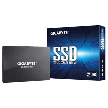 Gigabyte | GP-GSTFS31240GNTD | 240 GB | SSD form factor 2.5-inch | Solid-state drive interface SATA | Read speed 500 MB/