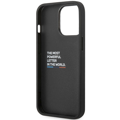 BMW Bi Pattern Case for iPhone 14 Pro 6.1" - Black