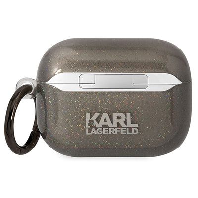 Karl Lagerfeld KLAPHNKCTGK Airpods Pro cover black/black Gliter Karl&Choupette