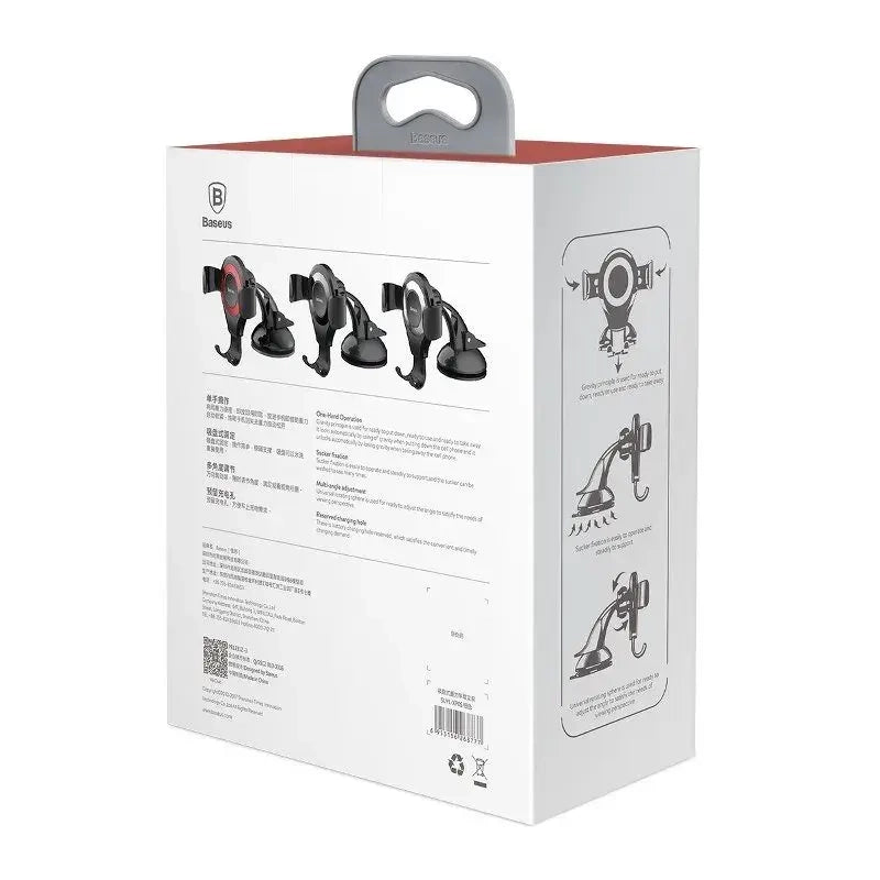 Baseus Osculum gravitational phone holder (red) - Product Image 7
