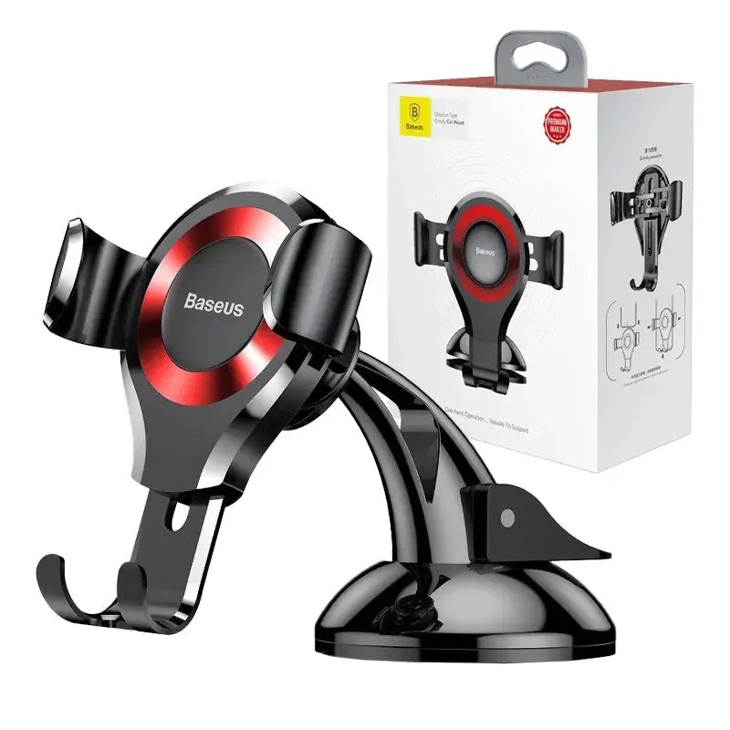 Baseus Osculum gravitational phone holder (red) - Product Image 5