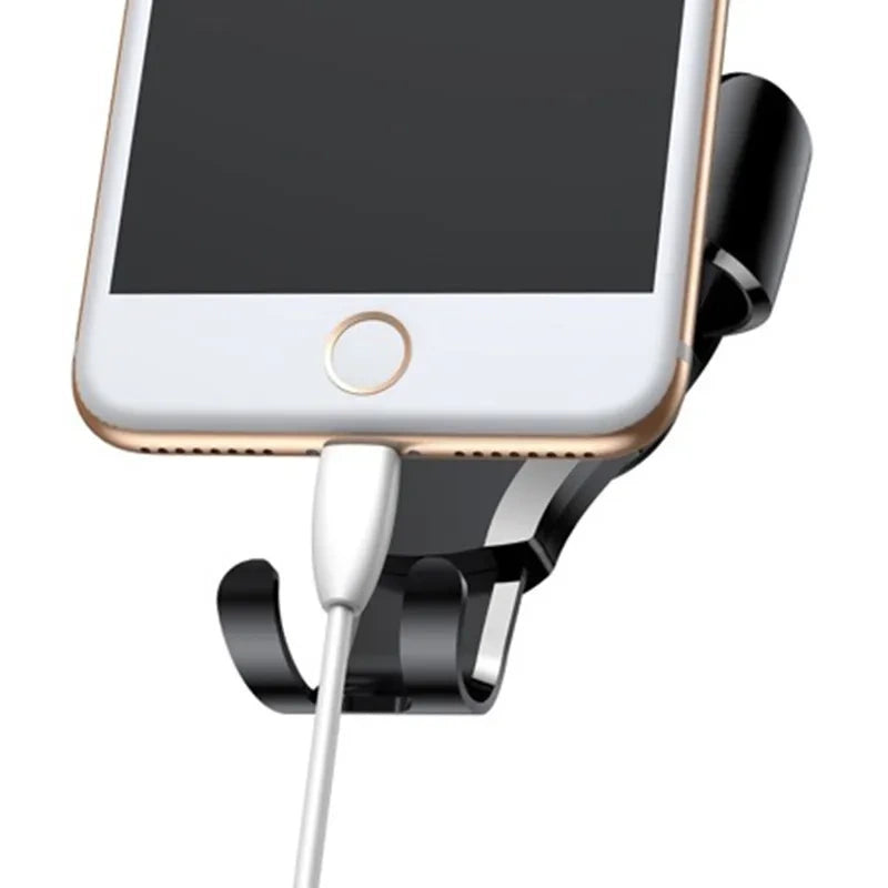 Baseus Osculum gravitational phone holder (black + silver) - Product Image 4