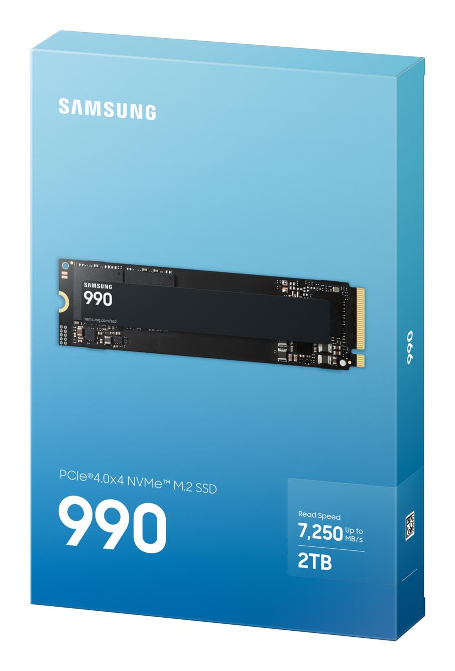SSD SAMSUNG Box MTBF 1500000 h Read speed 7250 MB/s Write speed 6450 MB/s NVMe Yes PCI Express 4.0 M.2 2000 GB MZ-V9V2T0BW