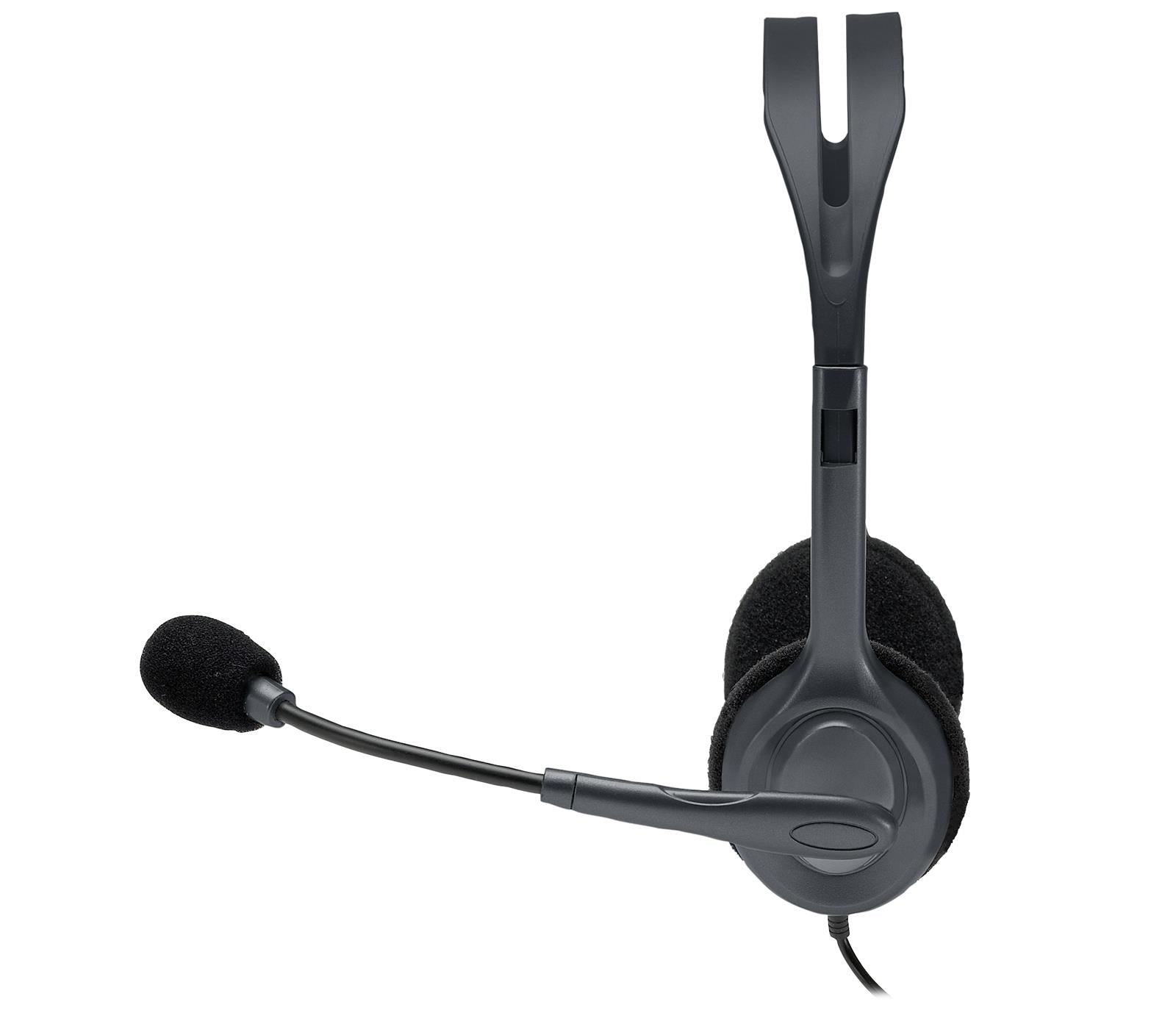HEADSET STEREO H111/GREY 981-000593 LOGITECH
