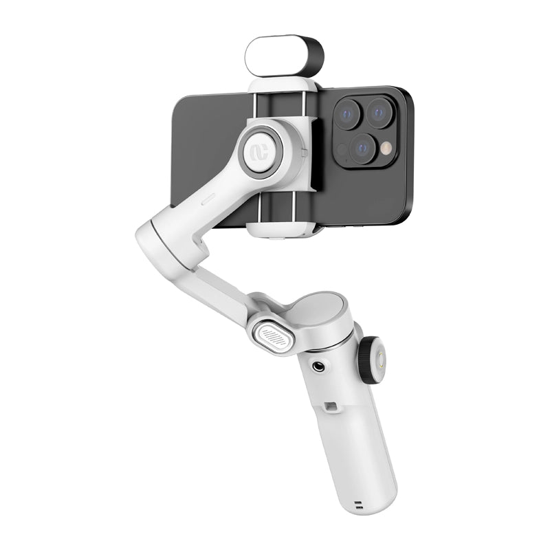 AOCHUAN X2 Gimbal with RGB Lighting (White) - Image 2