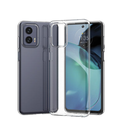 Ultra Clear 0.5mm case for Motorola Moto G73 5G thin cover transparent — Hurtel