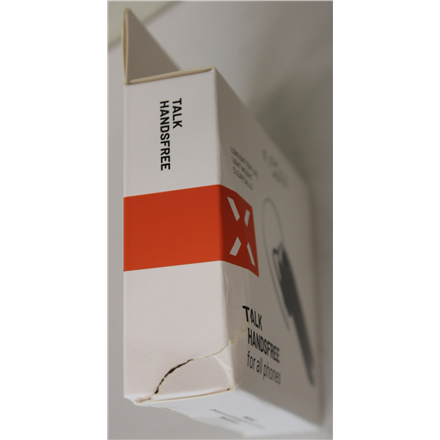 SALE OUT. | Fixed Talk 2 | Hands free device | 13.2 g | Black | DAMAGED PACKAGING