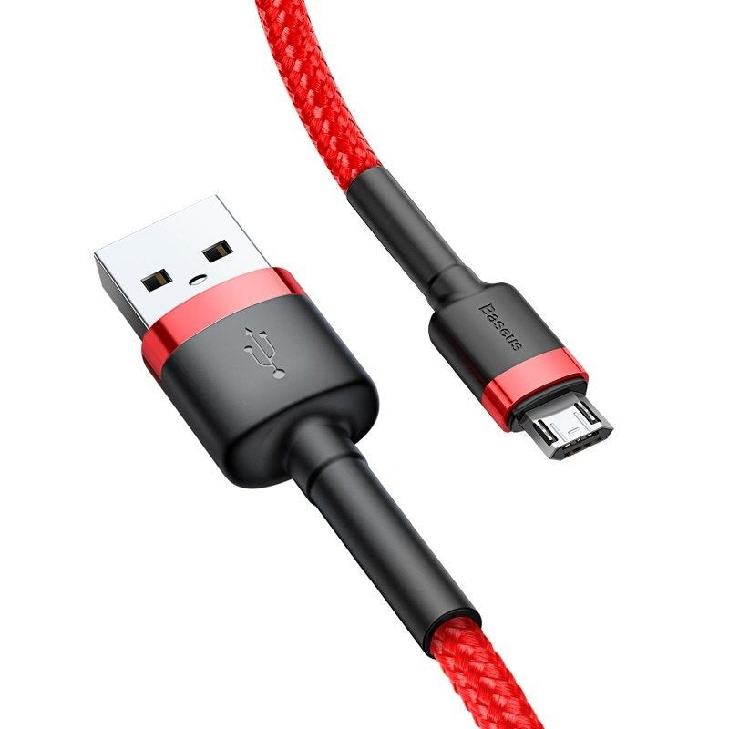 Baseus Cafule Micro USB cable 2.4A 1m (Red) - Product Image 4
