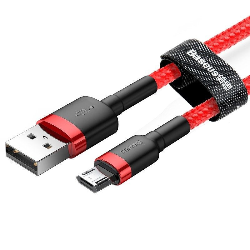 Baseus Cafule Micro USB cable 2.4A 1m (Red) - Product Image 2