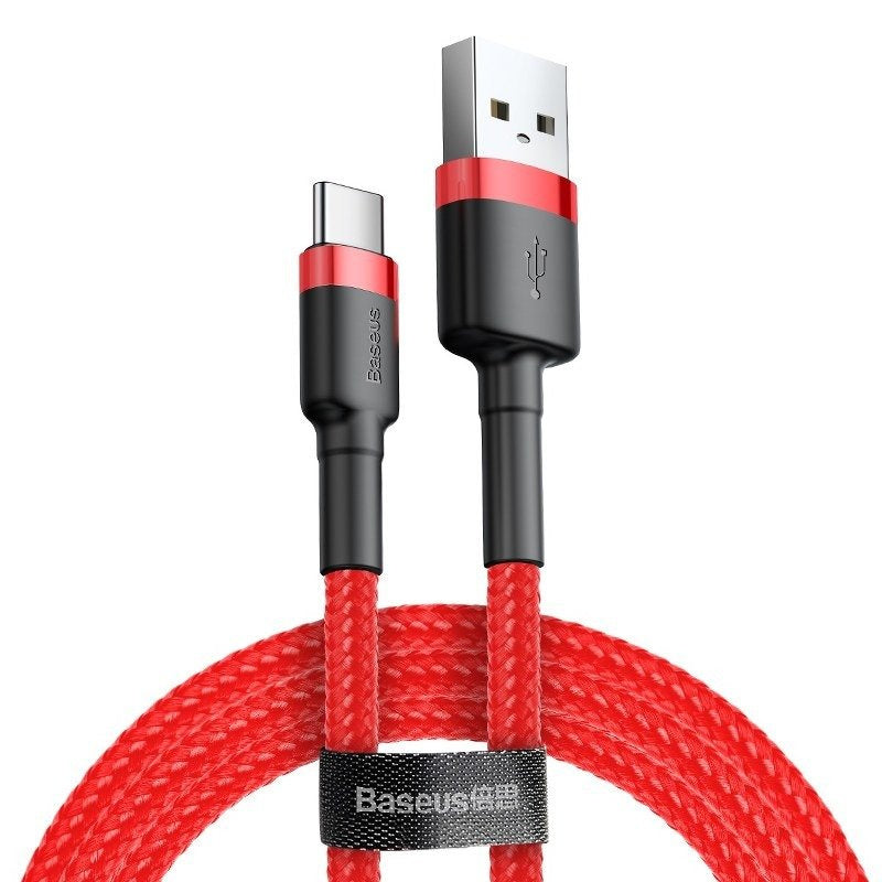 Baseus Cafule USB-C cable 3A 0.5m (Red) - Product Image 1