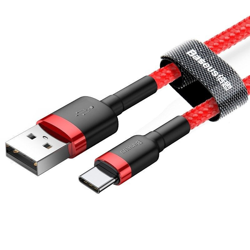 Baseus Cafule USB-C cable 3A 0.5m (Red) - Product Image 2