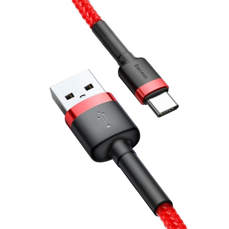 Baseus Cafule USB-C cable 3A 0.5m (Red) - Product Image 4