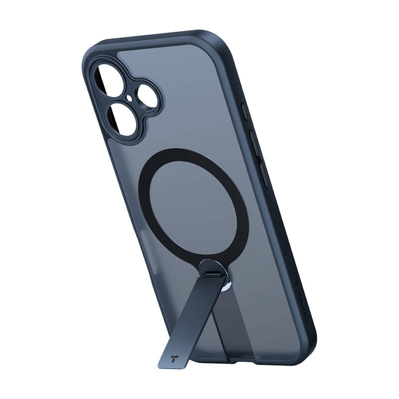 Torras Pstand Spin Case for iPhone 16 Plus (Black) - Image 1