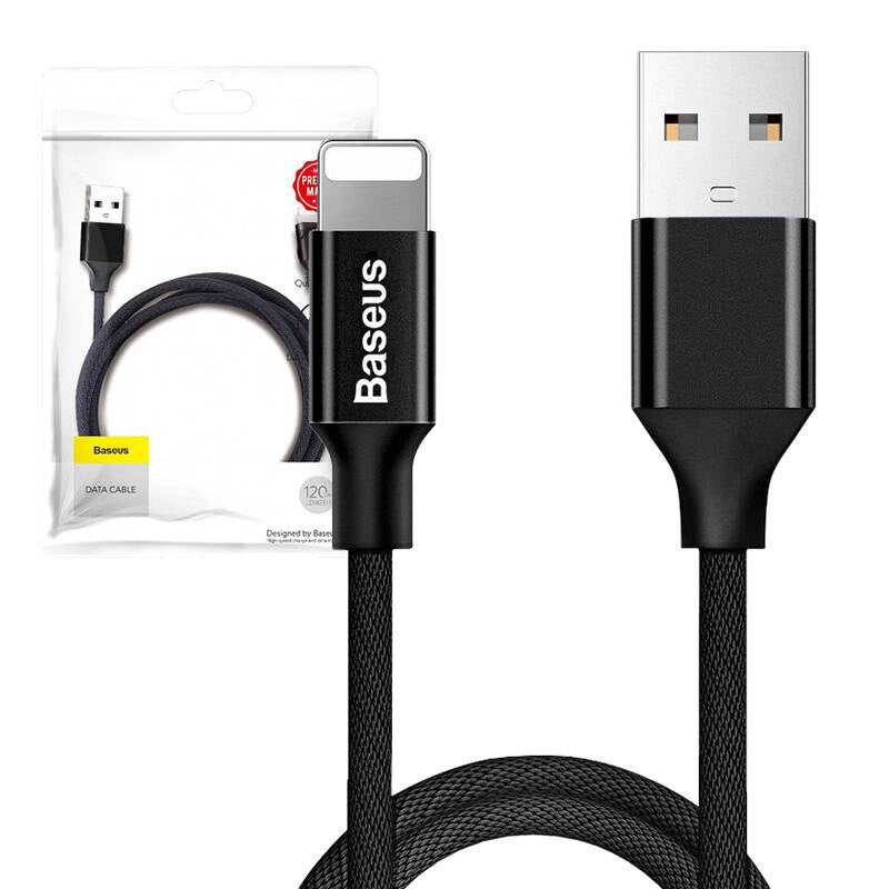 Baseus Yiven Lightning Cable 120cm 2A - Black - Product Image 8