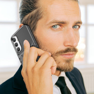 Thunder Case case for Samsung Galaxy A24 4G silicone armor case black — Hurtel