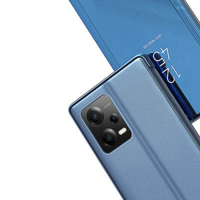 Clear View Case for Xiaomi Redmi Note 12 Pro / Poco X5 Pro 5G flip cover black — Hurtel