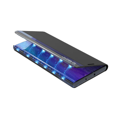 New Sleep Case Cover for Xiaomi Redmi Note 12 5G / Poco X5 5G Cover with Flip Stand Black — Hurtel