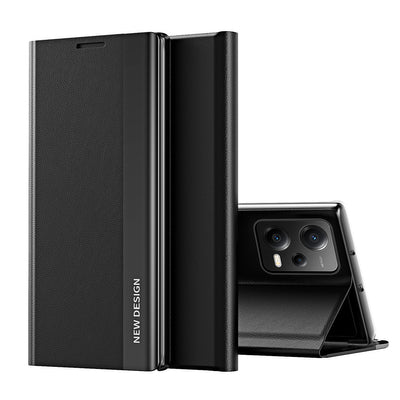 Sleep Case Pro case for Xiaomi Redmi Note 12 5G / Poco X5 5G with flip stand black — Hurtel