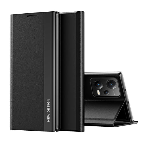 Sleep Case Pro case for Xiaomi Redmi Note 12 5G / Poco X5 5G with flip stand black — Hurtel
