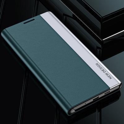Sleep Case Pro case for Samsung Galaxy A24 4G with flip stand blue — Hurtel