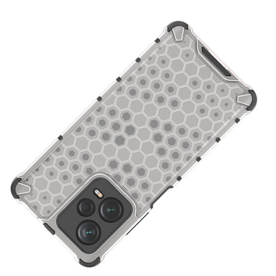 Honeycomb case for Xiaomi Redmi Note 12 Pro+ armored hybrid cover black — Hurtel