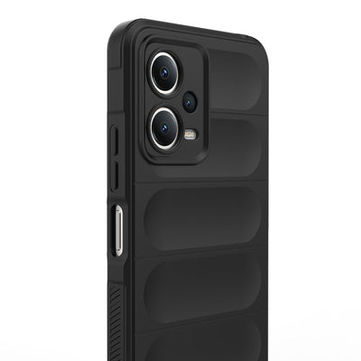 Magic Shield Case for Xiaomi Redmi Note 12 5G / Poco X5 5G Flexible Armor Cover Black — Hurtel