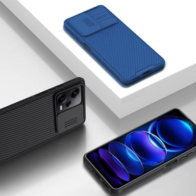 Nillkin CamShield Pro Case Case for Xiaomi Redmi Note 12 Pro / Poco X5 Pro 5G Cover with Camera Protector Black