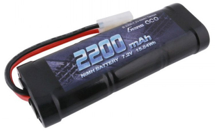 Battery Gens Ace 2200mAh 7,2V NiMH Tamiya - Product Image 3