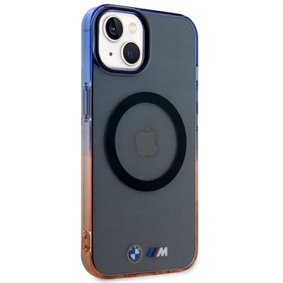 BMW Gradient Bumper MagSafe case for iPhone 14 Plus - gray