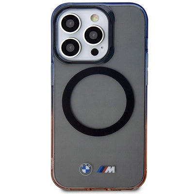 Case BMW BMHMP14XHTGE iPhone 14 Pro Max 6.7" grey/grey hardcase Gradient Bumper MagSafe