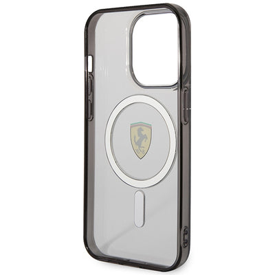 Ferrari FEHMP14LURKT iPhone 14 Pro 6.1" clear/transparent hardcase Outline Magsafe