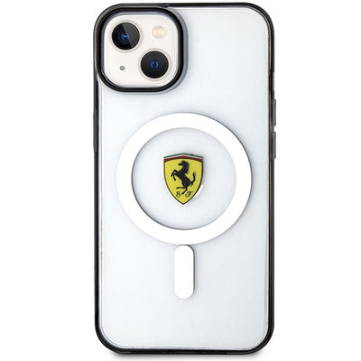 Ferrari FEHMP14MURKT iPhone 14 Plus 6.7" clear/transparent hardcase Outline Magsafe
