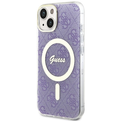 Guess 4G MagSafe case for iPhone 14 - purple